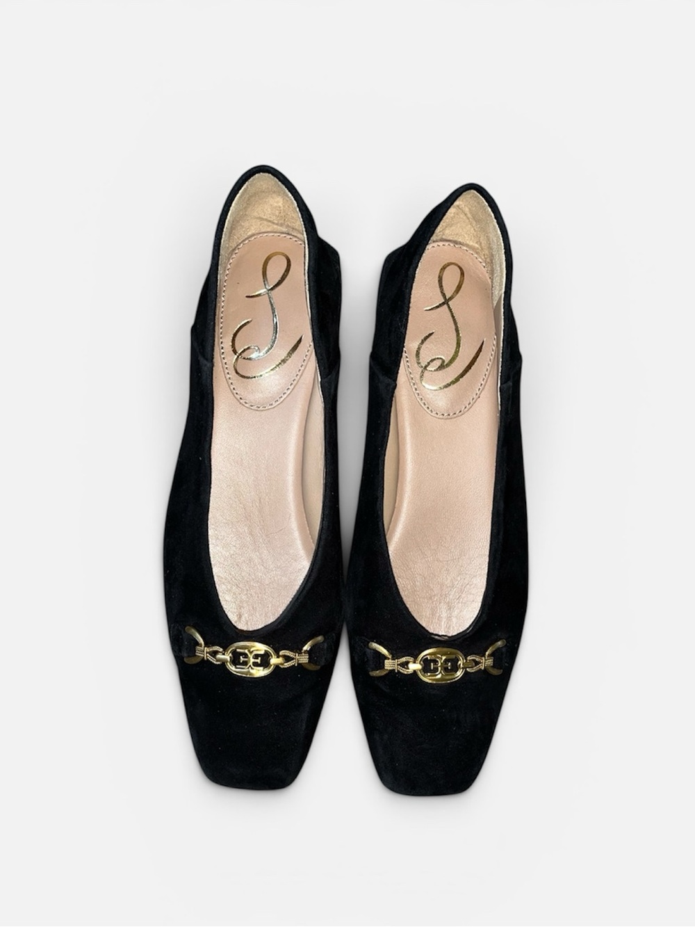 Sam Edelman Kimmi Snip-Toe Tailored Flats in Black Size 6 1/2 - Picture 8 of 11